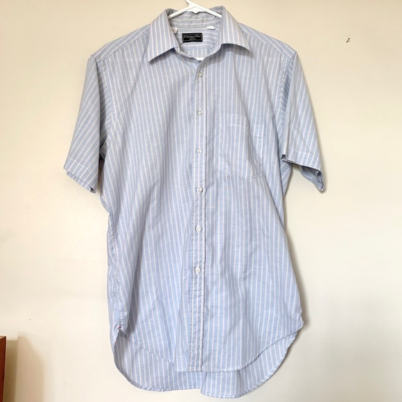 The Christian Dior Men’s Short Sleeve Button Down